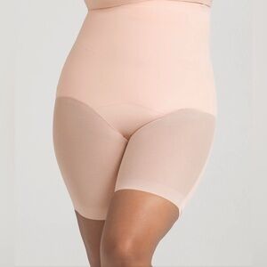 Honeylove SuperPower High-Waist Shaper Thigh Slimmer NWT 1X PINK